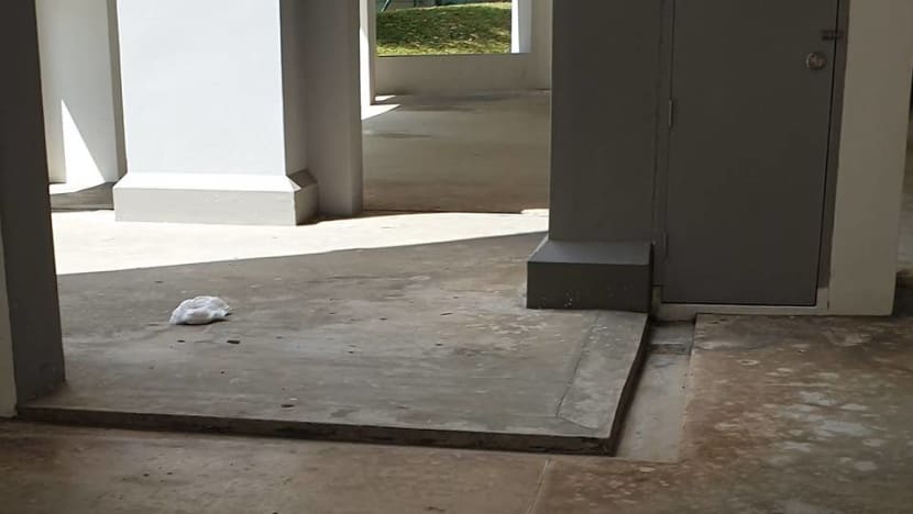 Tampines Town Council working with resident to resolve 'high-rise' diaper littering issue Tampines Town Council working with resident to resolve 'high-rise' diaper littering issue