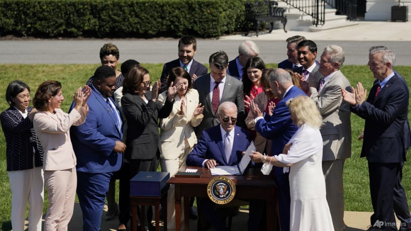 IN FOCUS: 'No room for complacency' as fight for global investments heats up. What can Singapore do? 5 biden 35417