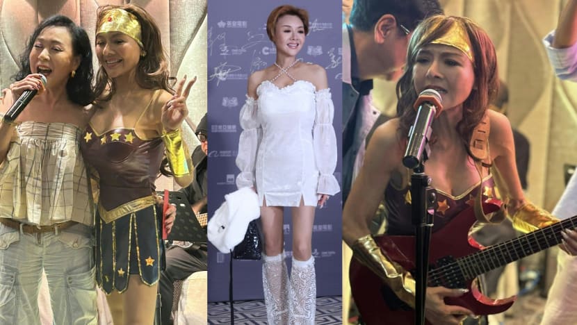 Amy Yip Dresses Up As Wonder Woman For 58th Birthday Bash
