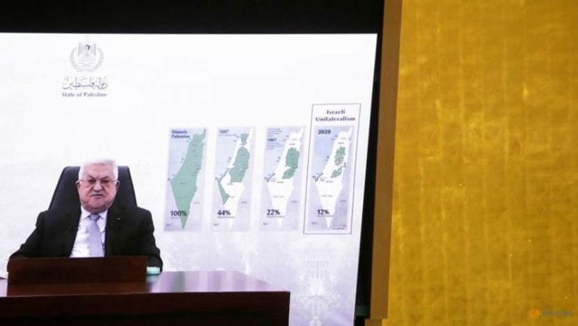 Tindakan Israel membawa kepada 'satu negara', kata Mahmoud Abbas kepada PBB
