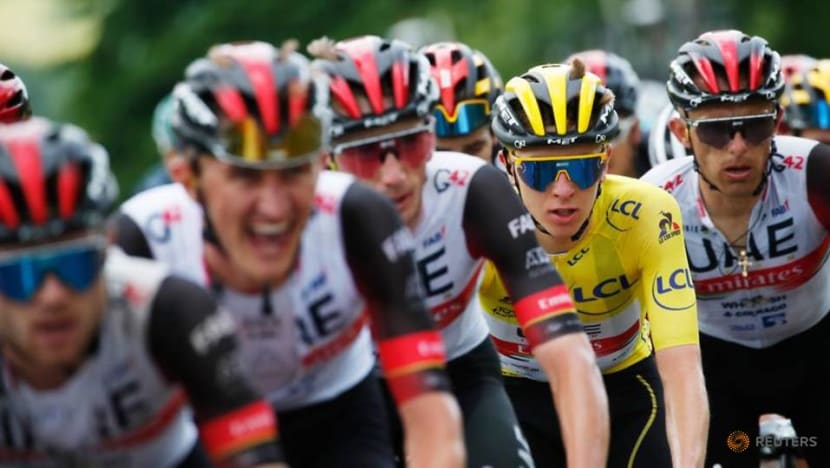 Cycling: Pogacar staying alert despite comfortable lead Cycling: Pogacar staying alert despite comfortable lead