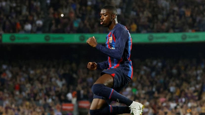 Barca winger Dembele can achieve 'great things', says Xavi Barca winger Dembele can achieve 'great things', says Xavi