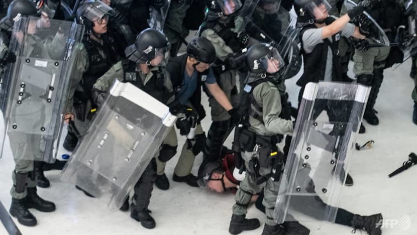 Hong Kong police demand better protection ahead of more protests Hong Kong police demand better protection ahead of more protests