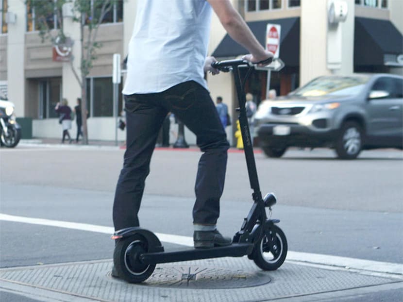 Why walk when you can scoot on a PEV? Photo: Stuff Singapore