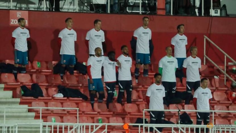 Norway players make Qatar protest in World Cup qualifier CNA