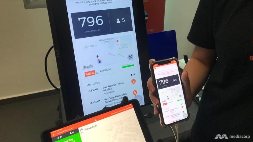Six-month trial for on-demand public buses to start Dec 17 Six-month trial for on-demand public buses to start Dec 17