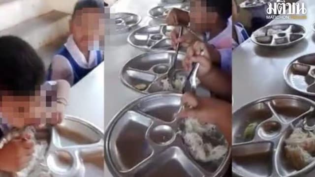 贪污幼儿园午餐费让孩子只吃面线配鱼露  泰国校长获判监192年