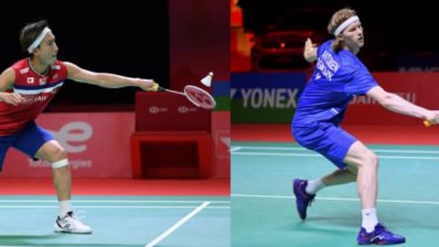 印尼羽毛球大师赛：桃田和安东森会师决赛
