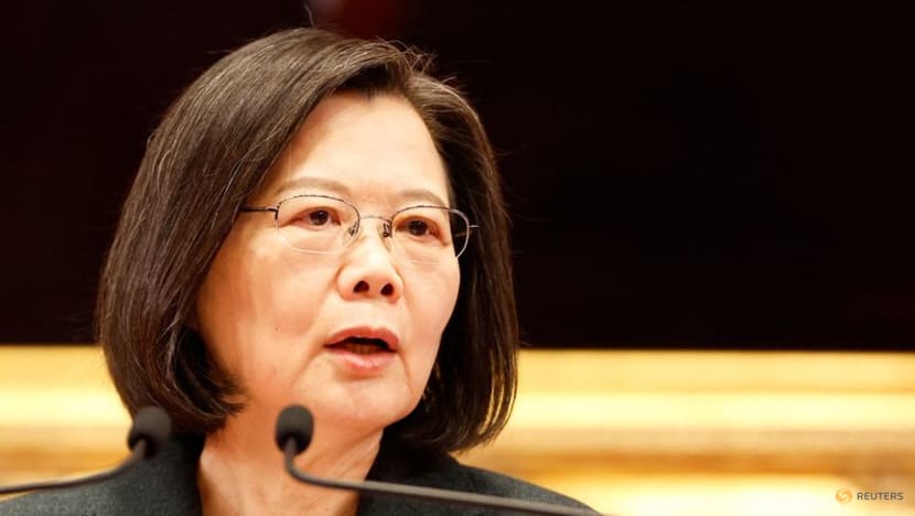 Taiwan defence ministry prepared ‘for all moves’ by China while President Tsai is abroad