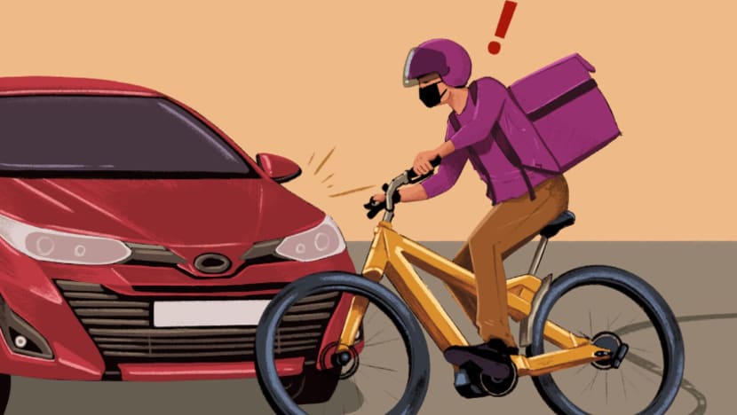 The Big Read: Faced with fatigue and rush to meet orders, food delivery riders grapple daily with road safety risks The Big Read: Faced with fatigue and rush to meet orders, food delivery riders grapple daily with road safety risks