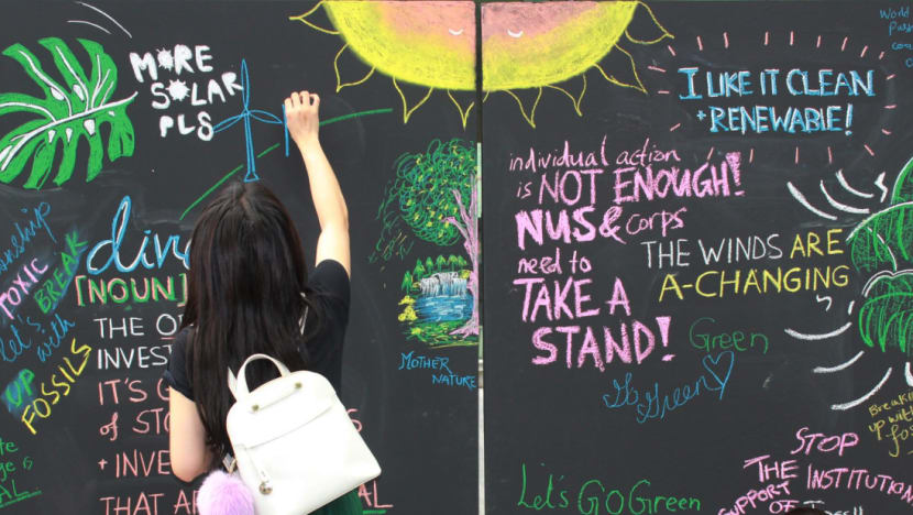 Student coalition highlights 'extensive' links between Singapore universities and fossil fuel industry, urges full divestment by 2030 Student coalition highlights 'extensive' links between Singapore universities and fossil fuel industry, urges full divestment by 2030