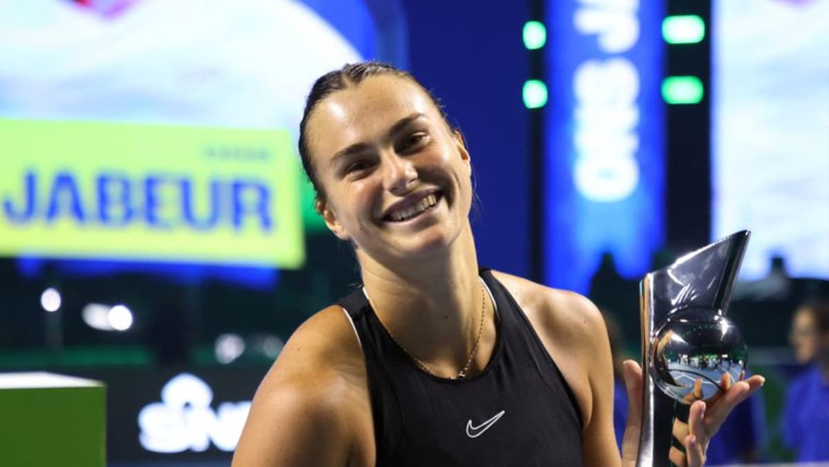 Sabalenka equipped with new mindset to handle pressure of 2024 season - CNA