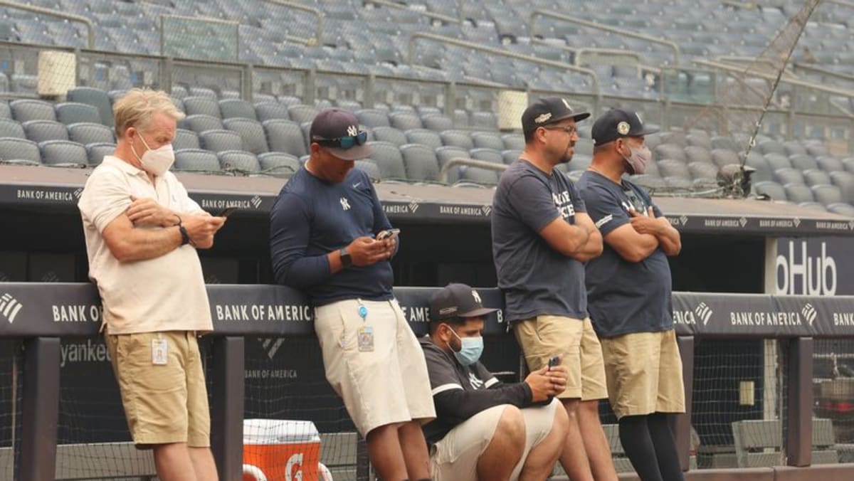 Yankees stadium turns orange: MLB and other sports forced to cancel games  after Canadian wildfires - AS USA