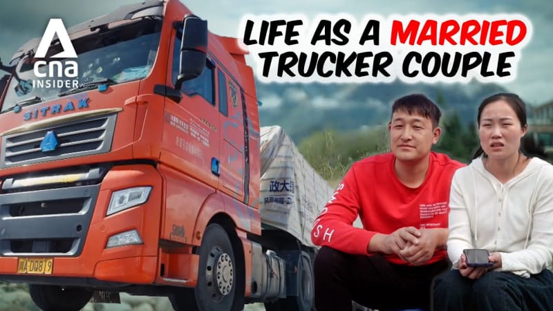 trucker couple
