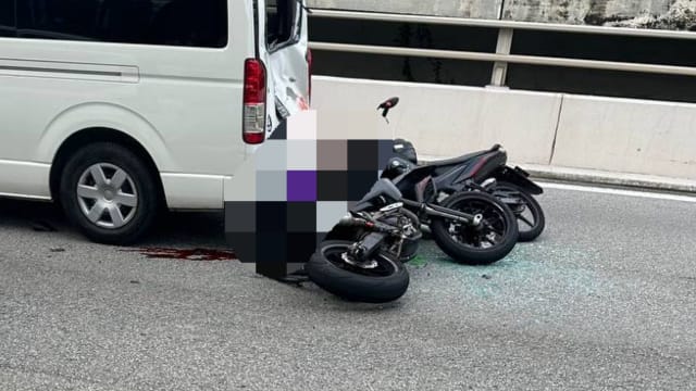 TPE发生致命车祸 26岁摩托车女乘客丧命