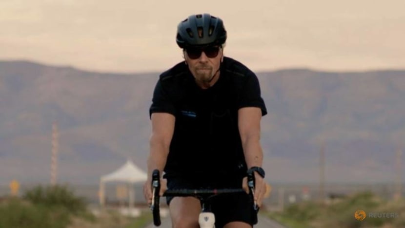Virgin Galactic acknowledges Branson's pre-launch bike ride never happened