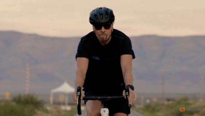 Virgin Galactic acknowledges Branson's pre-launch bike ride never happened Virgin Galactic acknowledges Branson's pre-launch bike ride never happened