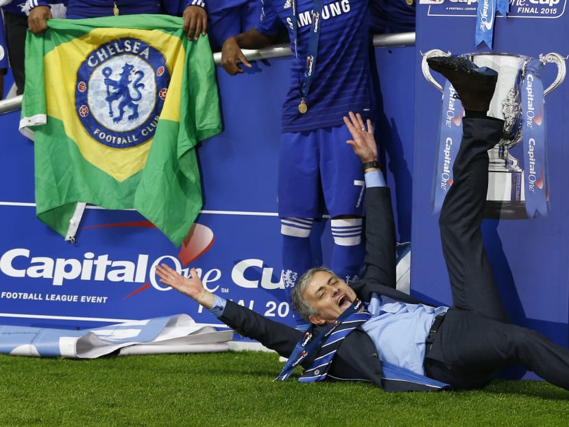 Gallery: Happy Mourinho feels like a kid after Chelsea triumph