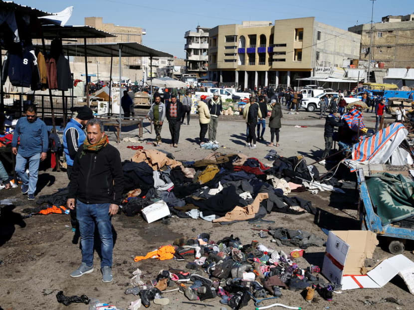 Islamic State claims Baghdad twin bombing that killed 32, wounded 110