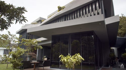 A bungalow that was once home to former President Ong Teng Cheong