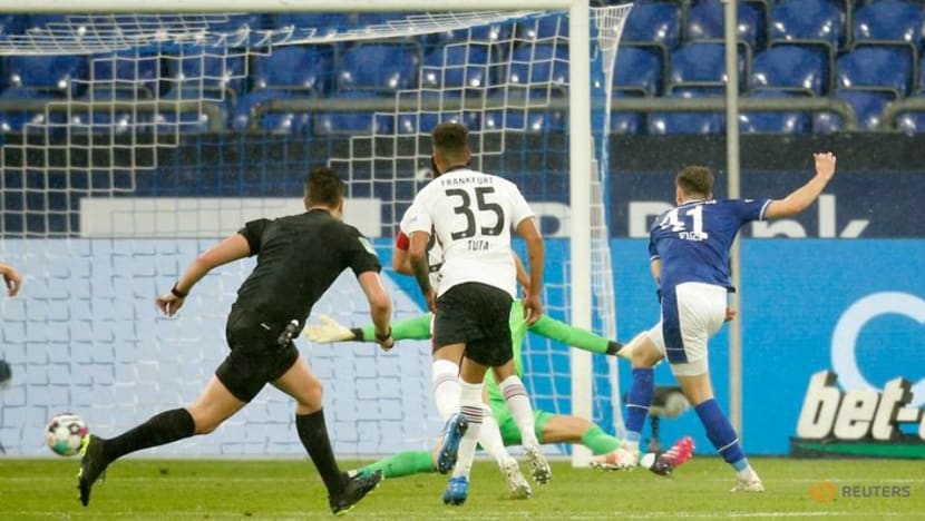Soccer-Eintracht's Champions League hopes all but dashed with loss at Schalke Soccer-Eintracht's Champions League hopes all but dashed with loss at Schalke