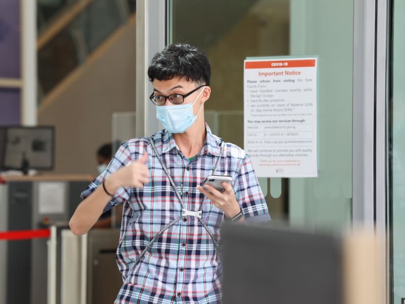 Bryan Tee Jian Peng (pictured), 20, pleaded guilty to two charges of criminal trespass.