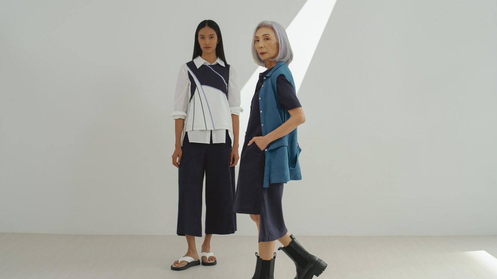 Singapore’s sexagenarian model Ong Bee Yan launches an ageless fashion capsule with local label