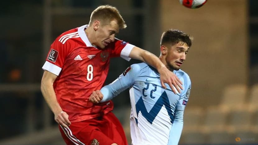 First-half goals give Russia 2-1 win over Slovenia First-half goals give Russia 2-1 win over Slovenia