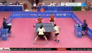 Singapore women’s table tennis team cope with absence of veteran player in SEA Games | Video
