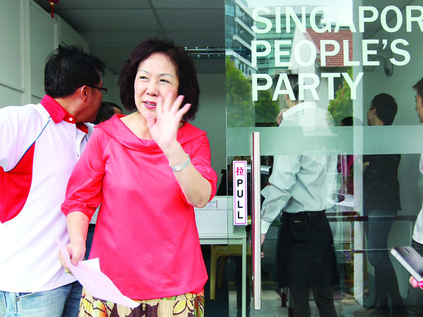 Ms Lina Chiam of the SPP. TODAY file photo
