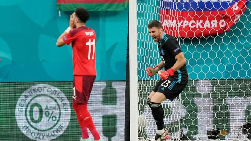 Soccer-Spain reach Euro semi-finals with penalties win v Switzerland Soccer-Spain reach Euro semi-finals with penalties win v Switzerland