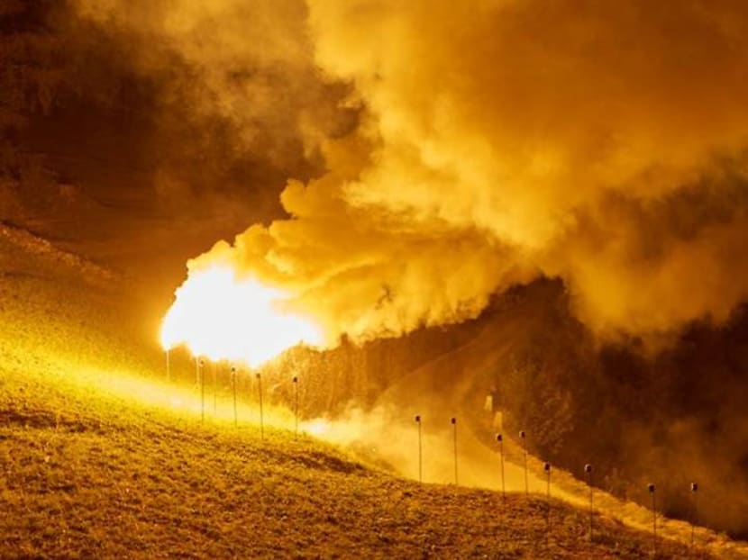 Swiss mountains light up in a national day celebration to suit COVID-19 era Swiss mountains light up in a national day celebration to suit COVID-19 era