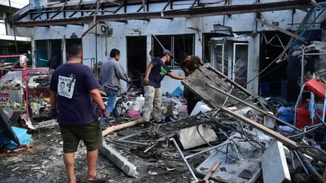 泰国南部宋卡府发生炸弹爆炸案 导致三死四伤