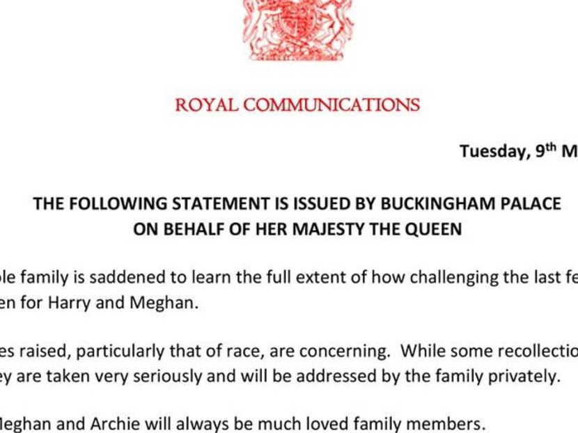 Saddened Queen Elizabeth will address Harry and Meghan's racism accusation Saddened Queen Elizabeth will address Harry and Meghan's racism accusation