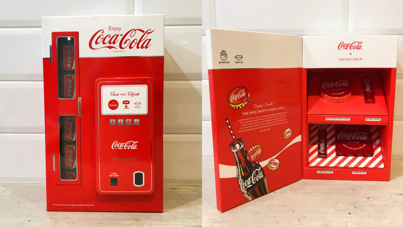 Don’t You Wish You Had This Awesome Coca-Cola Vending Machine That Can Dispense Make-Up?