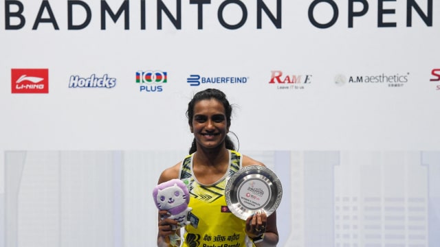 新加坡羽毛球公开赛：印度好手辛杜首夺女单冠军