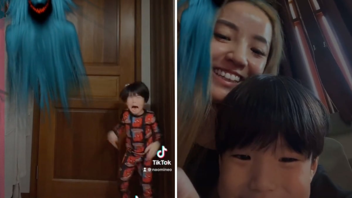 Naomi Neo responds to backlash after scaring son in TikTok ghost prank video  - TODAY
