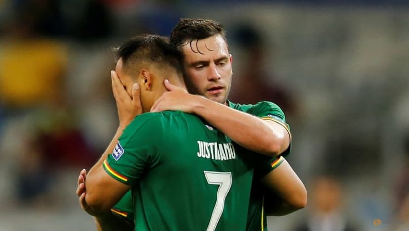 Soccer - Stunning strike earns point for Bolivia in World Cup qualifier Soccer - Stunning strike earns point for Bolivia in World Cup qualifier