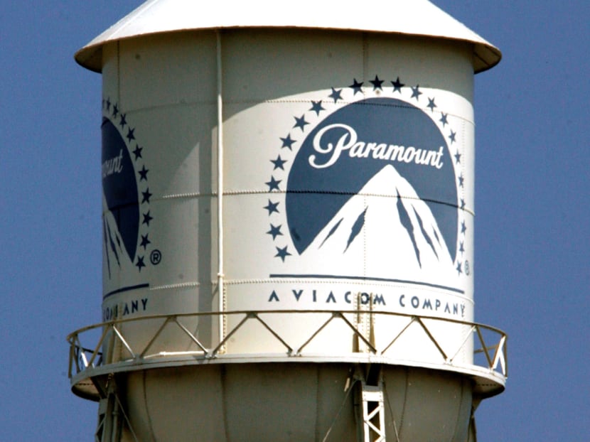 The water tower at Paramount Pictures Studios is pictured in Los Angeles, California on July 29, 2008. Photo: Reuters