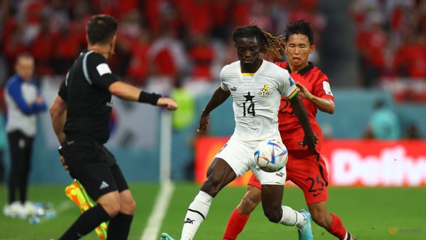 Ghana take shock 2-0 lead over South Korea at halftime Ghana take shock 2-0 lead over South Korea at halftime