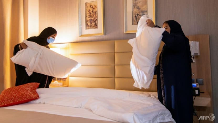 Eyeing tourism boom, Saudi Arabia scrambles to train hotel staff Eyeing tourism boom, Saudi Arabia scrambles to train hotel staff