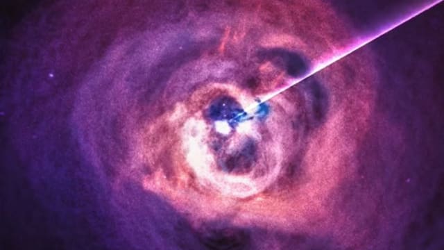 诡异又超凡优美 NASA发布来自黑洞的声音