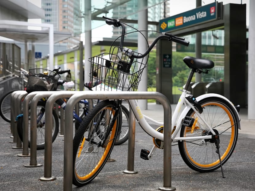 Customers of homegrown bike-sharing operator oBike can expect more stringent monitoring of where they leave the bicycles after use, after the firm introduced geofencing technology. Photo: Nuria Ling/TODAY