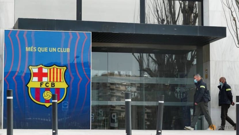 Barcelona club offices searched, arrests made - regional police Barcelona club offices searched, arrests made - regional police