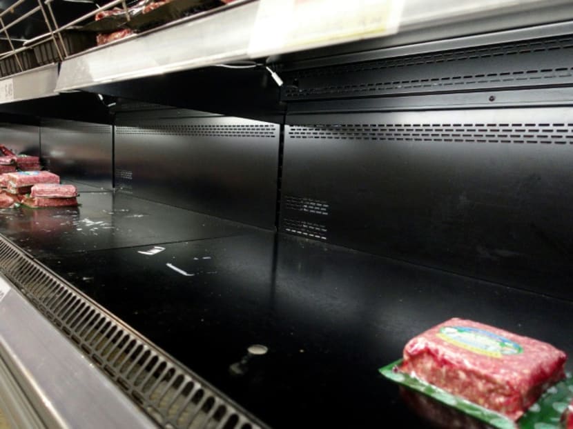Commentary: What’s behind empty supermarket shelves in the US and could it happen here?
