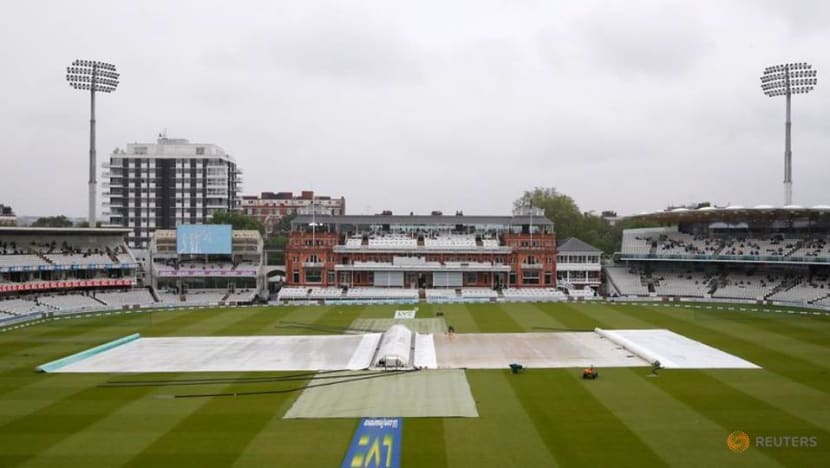 Cricket-Rain delays England v New Zealand test on day three at Lord's Cricket-Rain delays England v New Zealand test on day three at Lord's