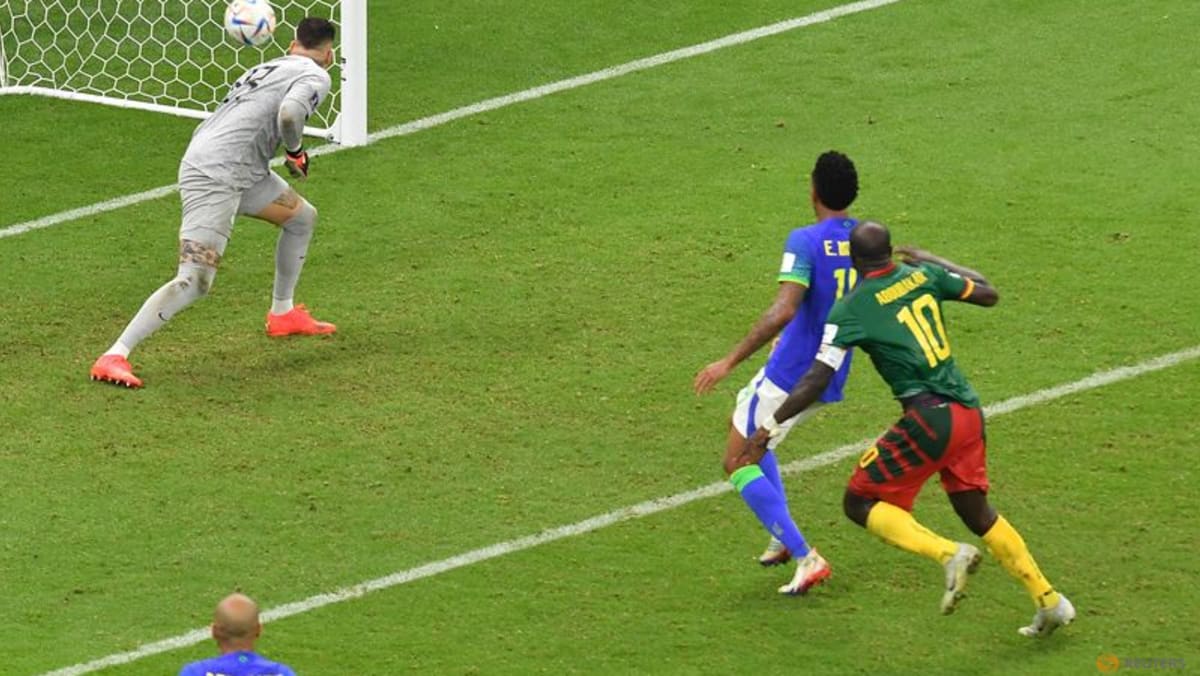Kamerun mencetak gol telat untuk mengejutkan tim lapis kedua Brasil 1-0