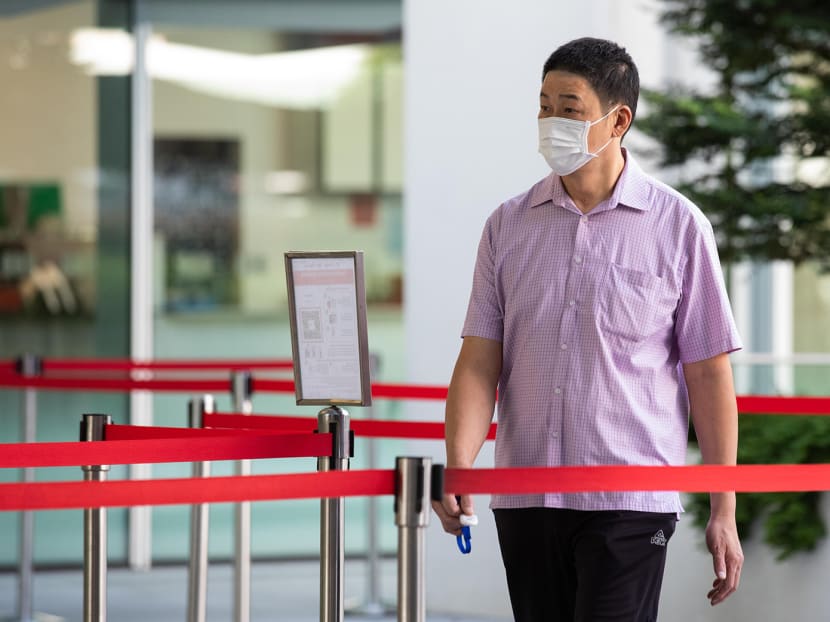 Ong Boon Chuan arriving at the State Courts in June 2021. Ong Boon Chuan arriving at the State Courts in June 2021.
