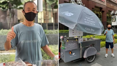 Orchard Rd Ice Cream Uncle & His Cart Get A New Look For Fashion Campaign. Is He The Next Big Influencer?
