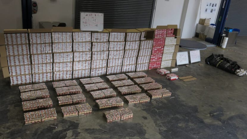 More than 1,200 cartons, 2,200 packets of duty-unpaid cigarettes seized; man arrested 